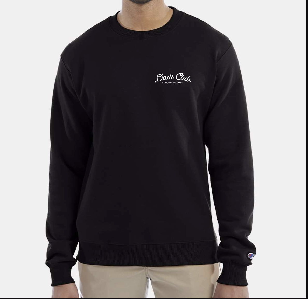 Dads Club Cozy Crewneck Sweater